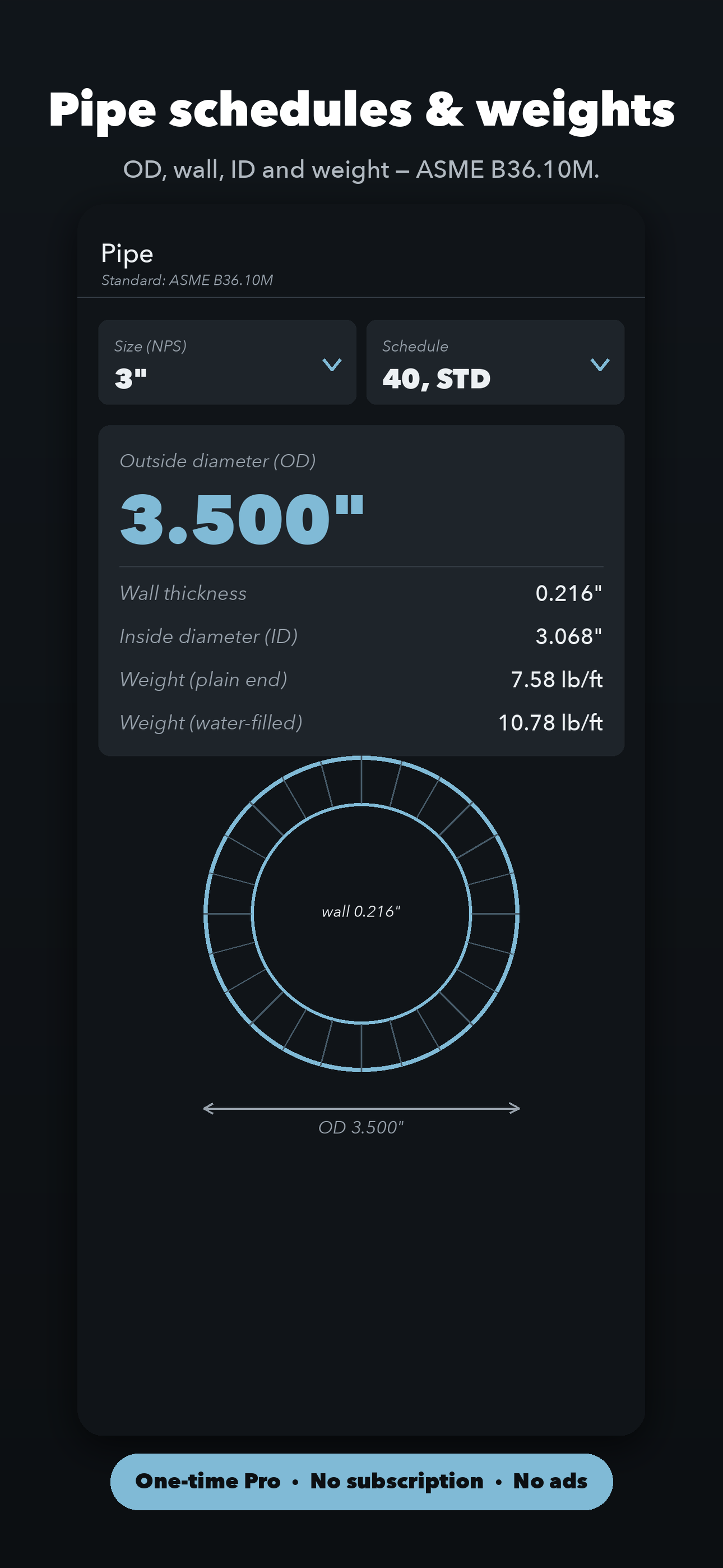 Pipe Calc: Pipefitter Offsets screenshot 2