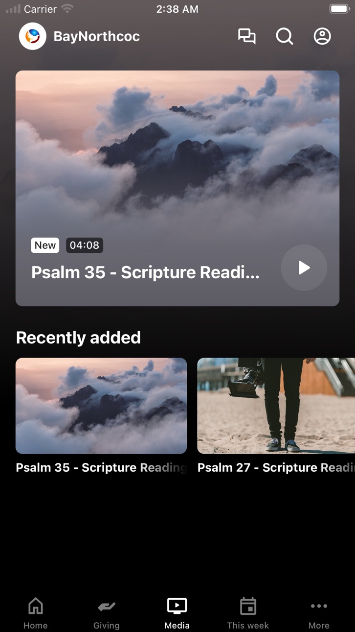 iPhone screenshot