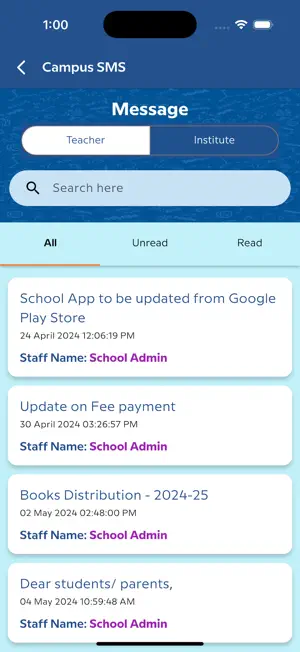 Campussms Student screenshot 3
