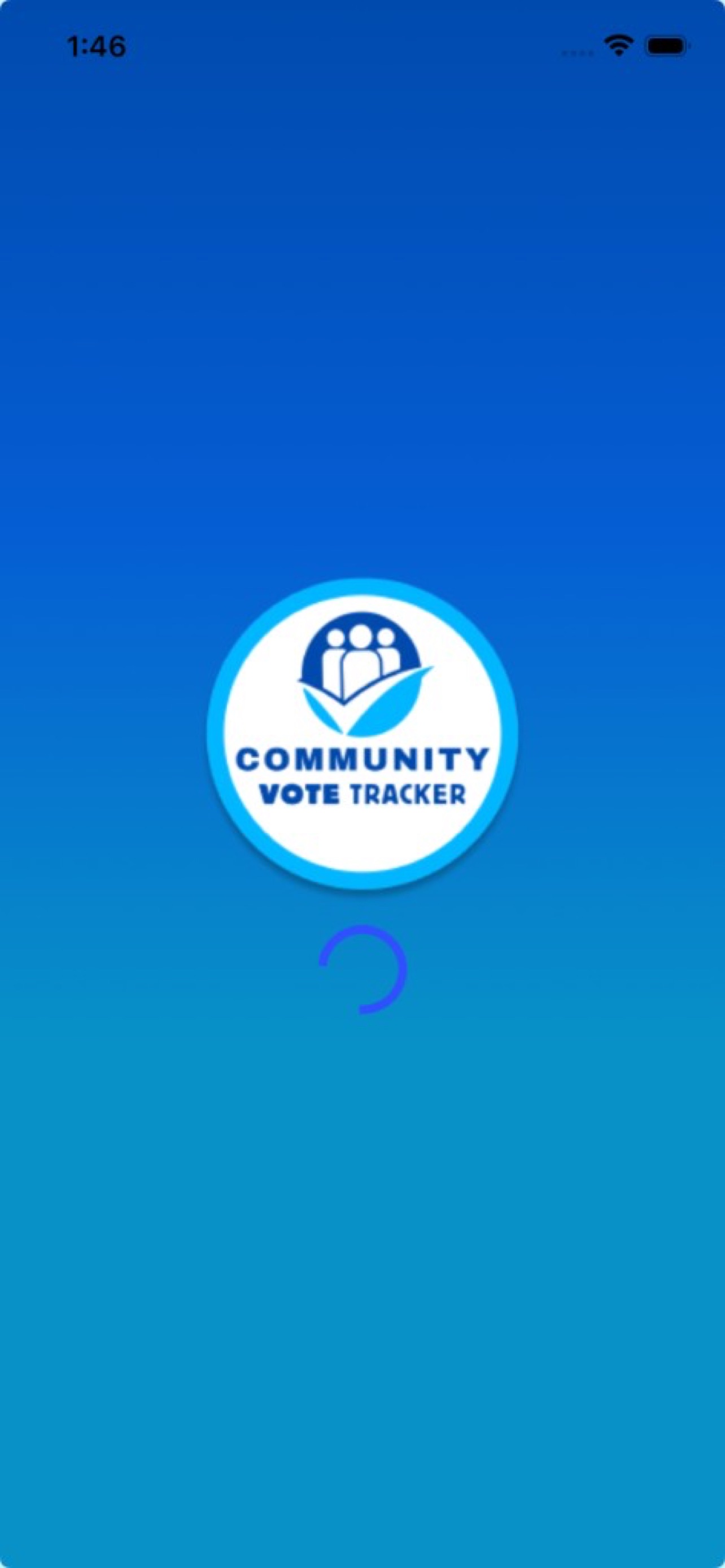 Screenshot 1 of Community Vote Tracker