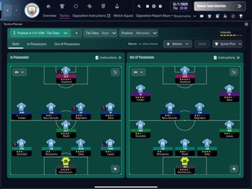 Football Manager 26 Touch iPad screenshot