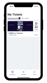 crmhb tickets iPhone Captures Décran 2