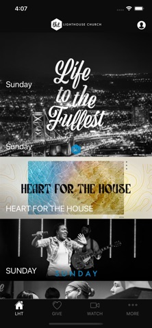 LHT Church iPhone screenshot