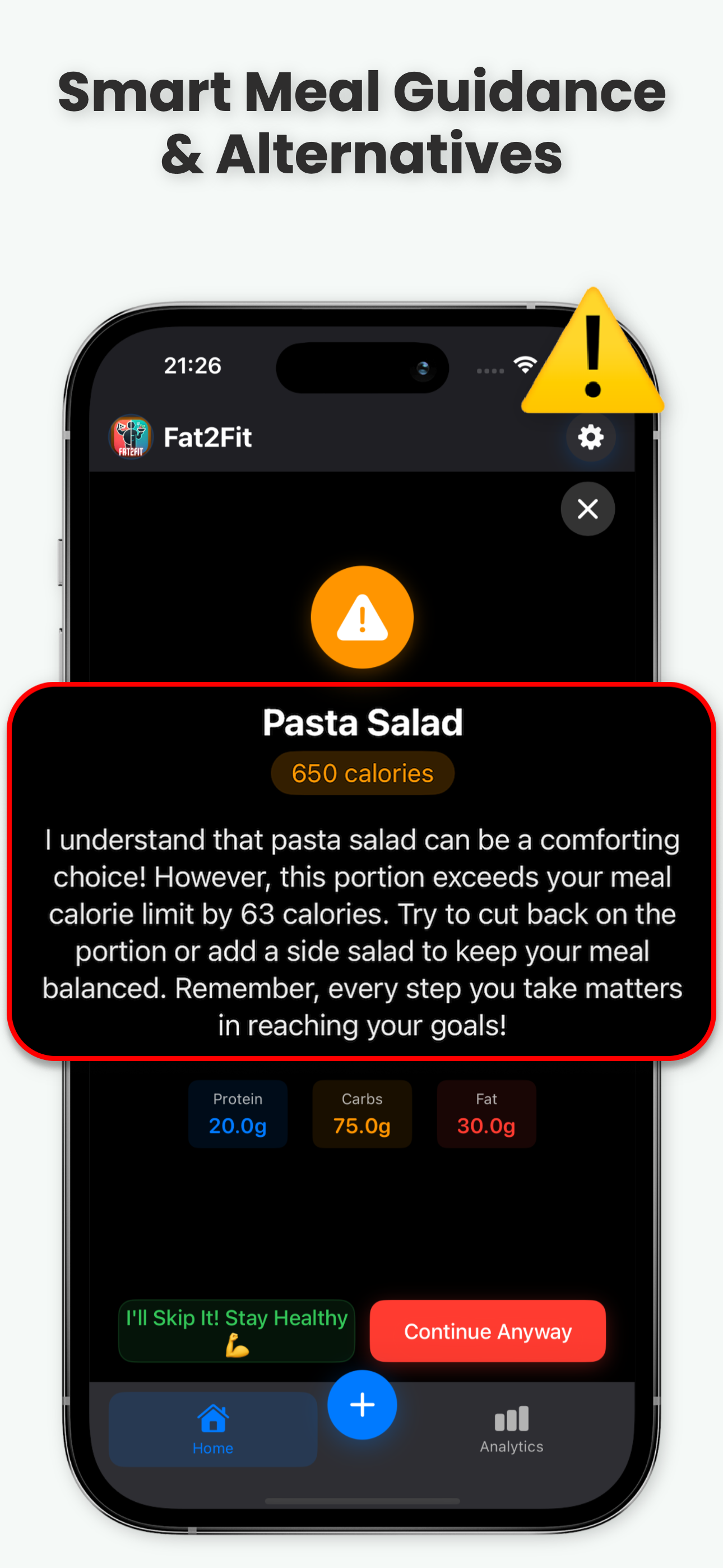 FatToFit - Food Scanner screenshot 4