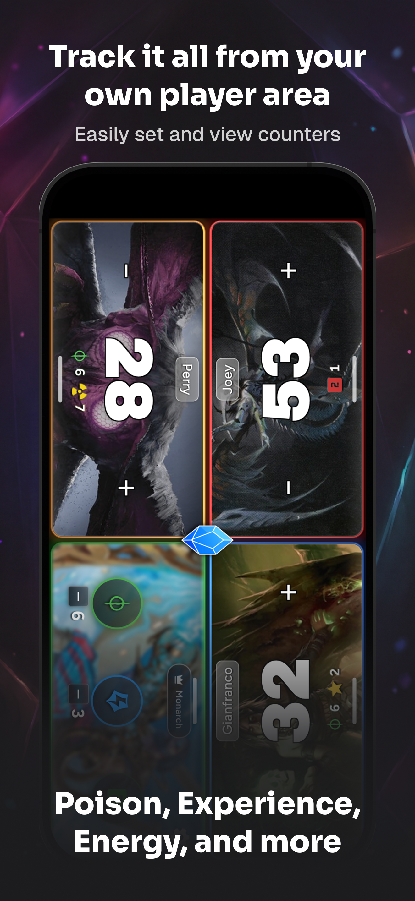 Rhystic: MTG EDH Life Counter screenshot 4