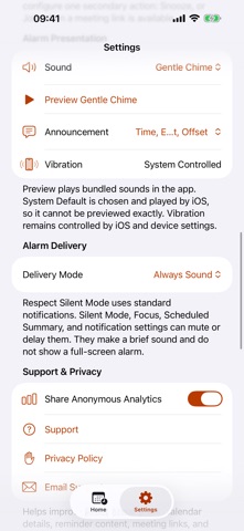 Event Alarm Sync Screenshot 4 of 4
