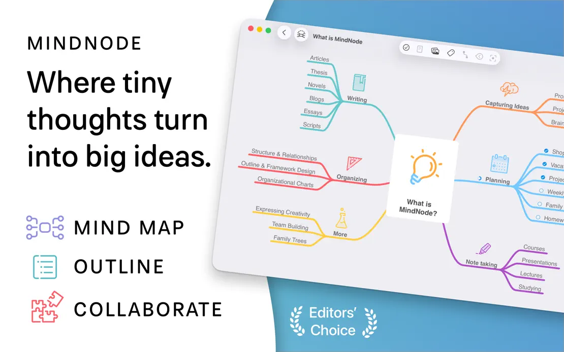 MindNode, App Store screenshot 1