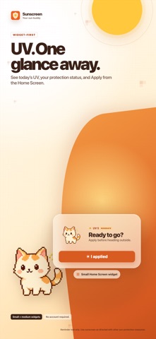 Sunscreen Buddy: UV Reminder Screenshot 1 of 6