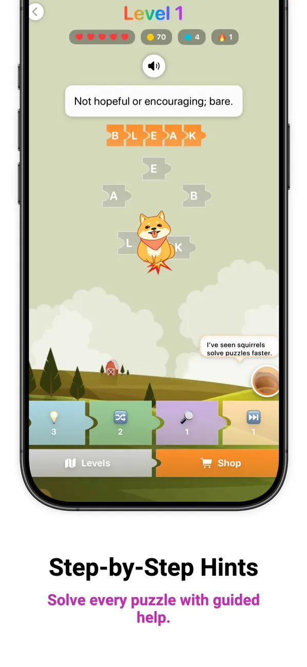 Screenshot #2 pour Word Alone: Word Puzzles
