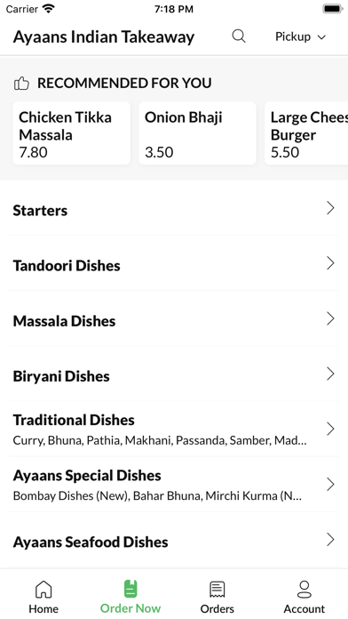 Screenshot #3 pour Ayaans Indian Takeaway.