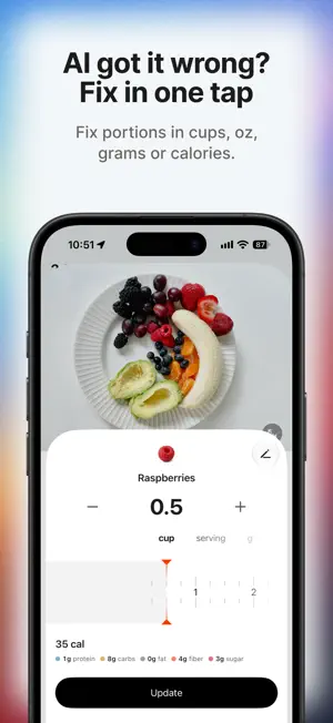 Sphere: Fast Calorie Tracker screenshot 4