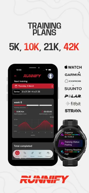 Runnify: Running Plans App screenshot 1