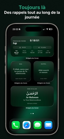 Widgets Coran – DeenKit iPhone screenshot 3