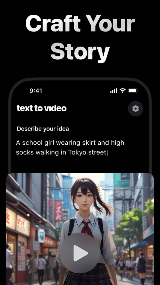 #3. AI Video Generator - VidAI (iOS) Bởi: tappz