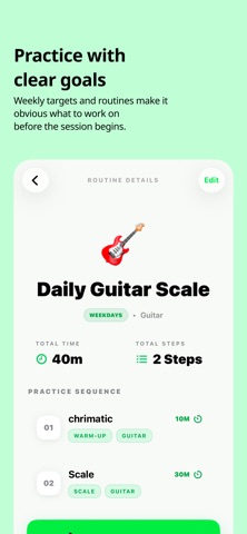 BANDY - Music Practice Tracker Screenshot 2 of 5