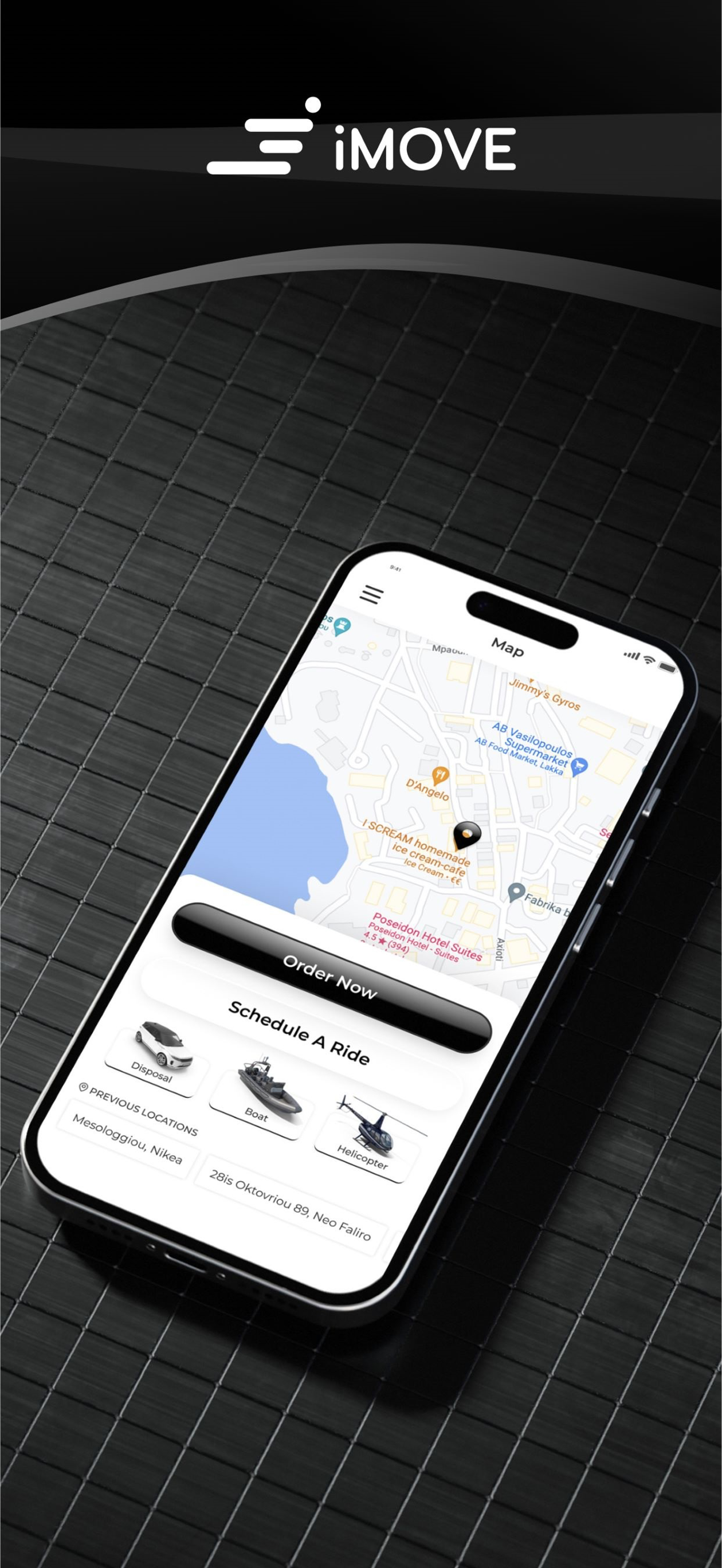 iMove Ride App
