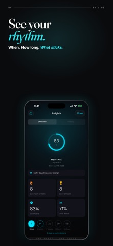 Eunho: Minimal Habit Tracker Screenshot 4 of 6