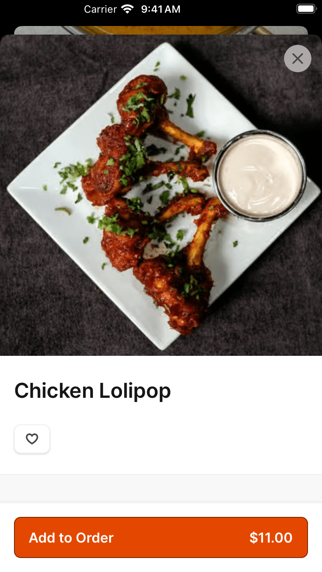 Woondal Restaurant & Grill iPhone screenshot 3 - Food & Drink app