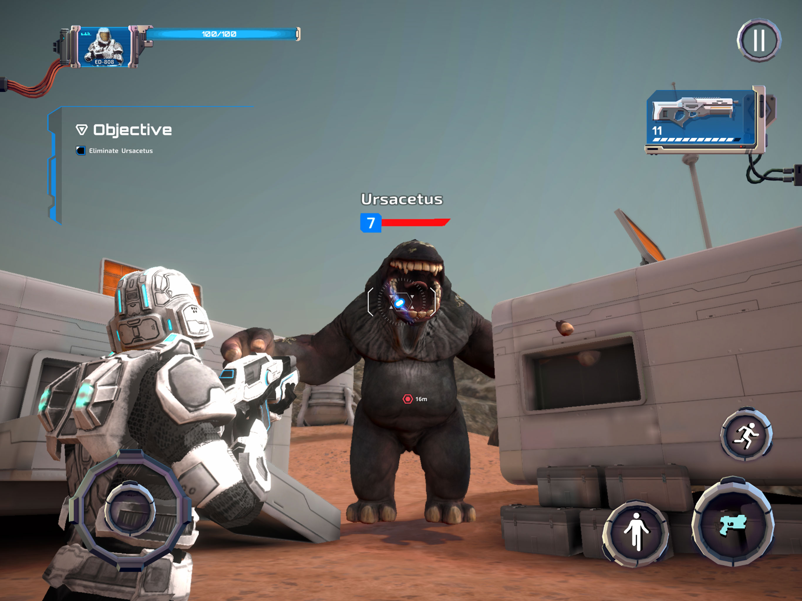 Futuristic Warfare Survival 3D