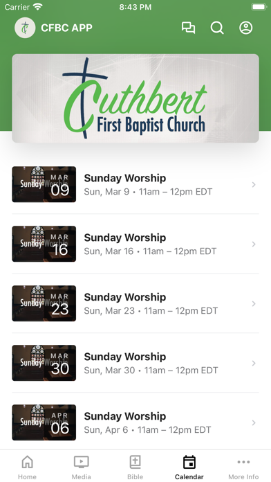 Cuthbert FBC Screenshot