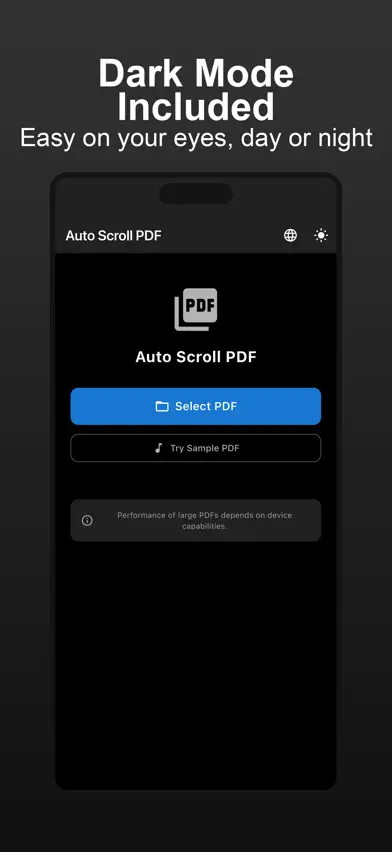 Auto Scroll PDF screenshot 4