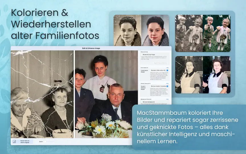 Screenshot von MacFamilyTree 11 auf dem iPhone 4
