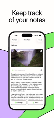 CalmStation Personal Notes Screenshot 4 of 5