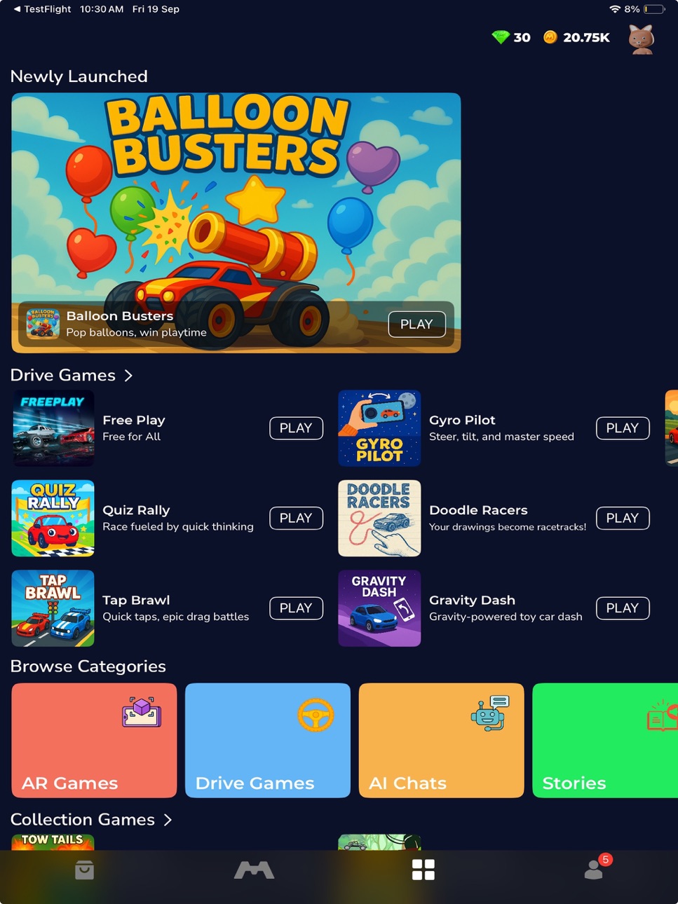 iPad screenshot