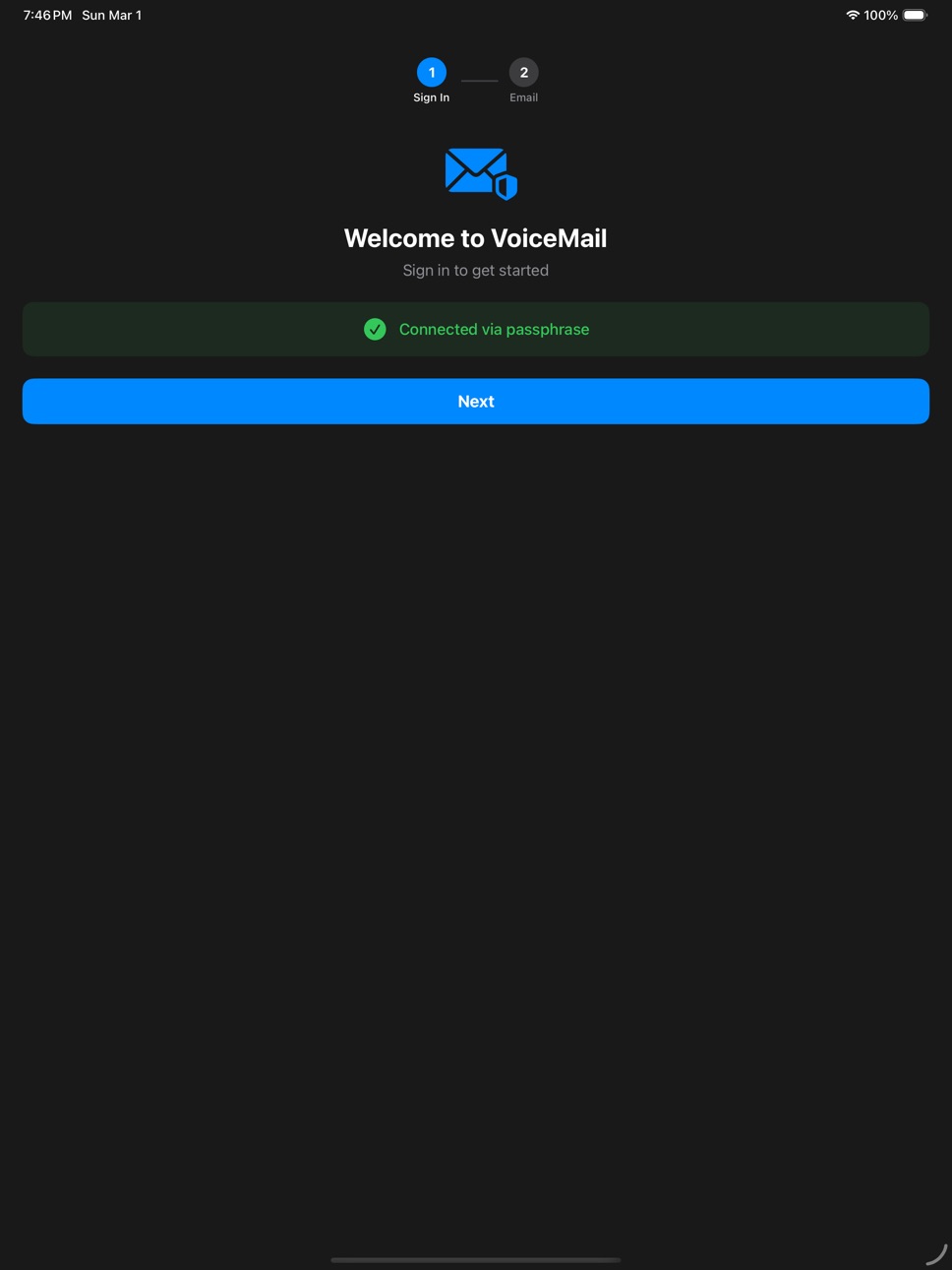 iPad screenshot