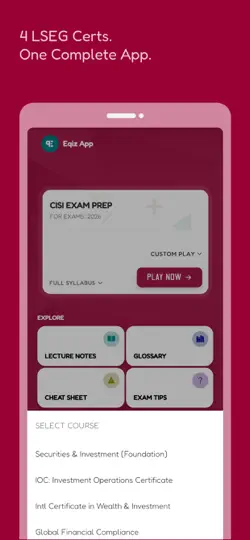 CISI Securities Prep: With AI iPhone Screenshot 2