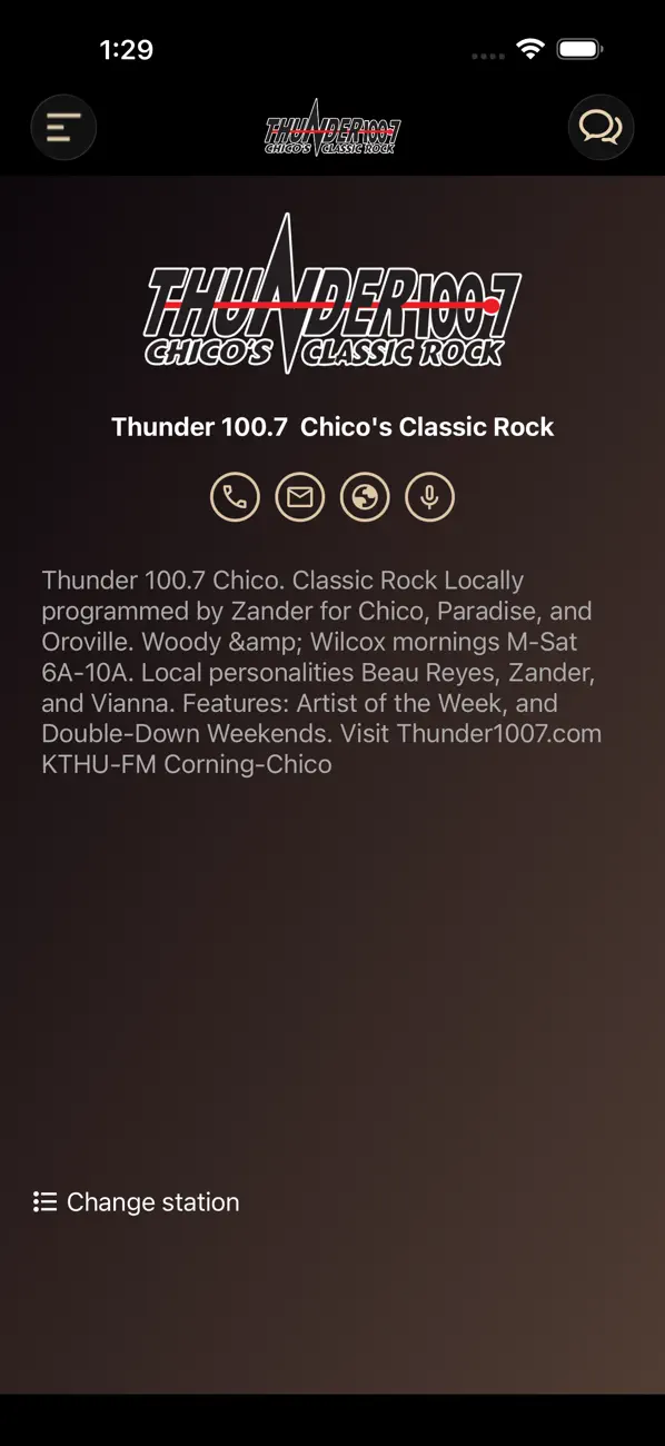 Screenshot #3 pour Thunder 100.7 Chico