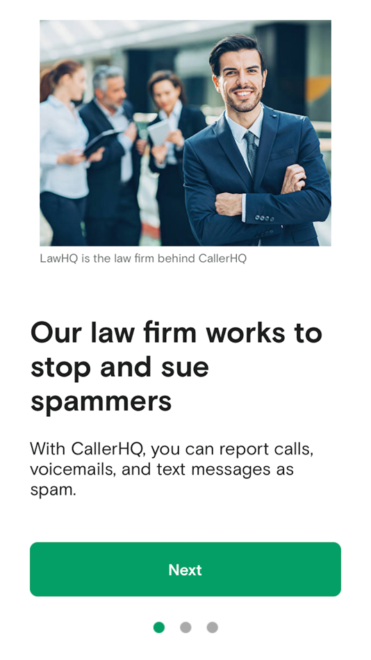 #1. CallerHQ Catch & Sue Spammers (iOS) 由: LawHQ, P.C.