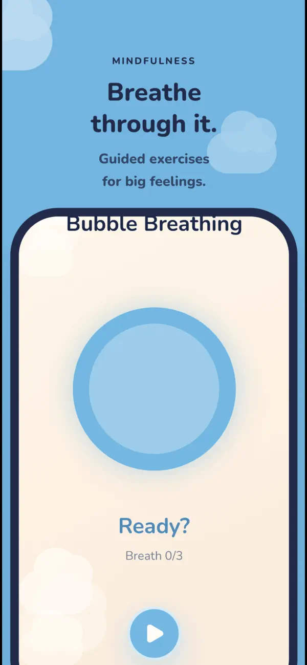 Screenshot #3 pour Calmbud: Kids Calm Sessions