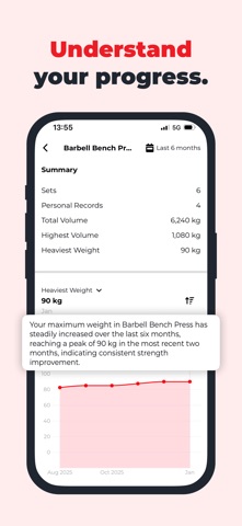 Gymble Workout Tracker Gym Log Screenshot 2 of 6