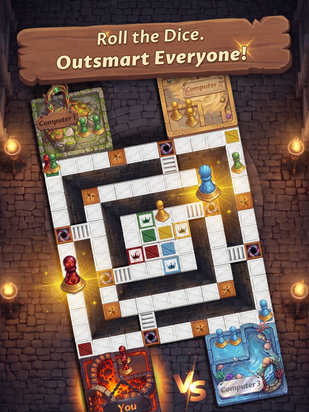 Screenshot 8 of Realm Wars: Ludo Dice Game