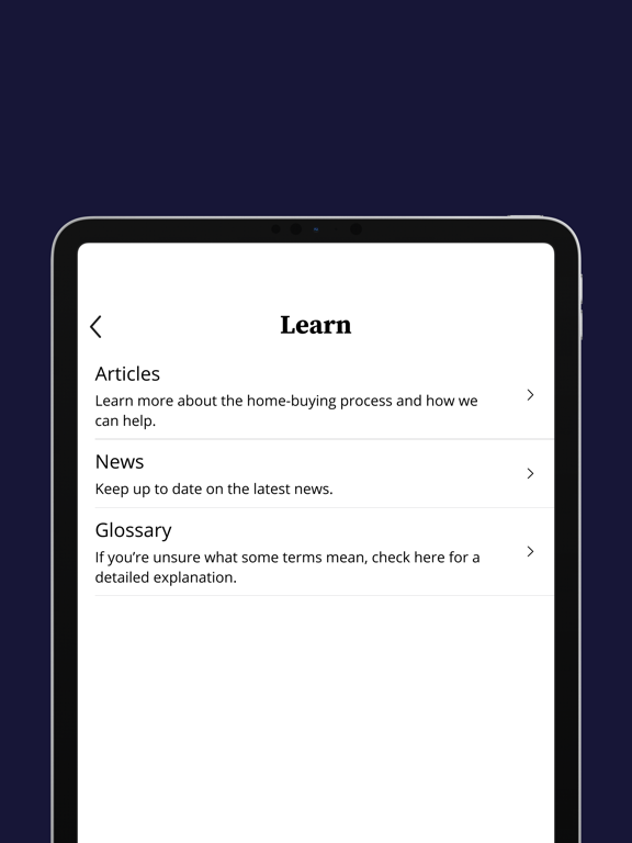 PilgrimNow iPad screenshot