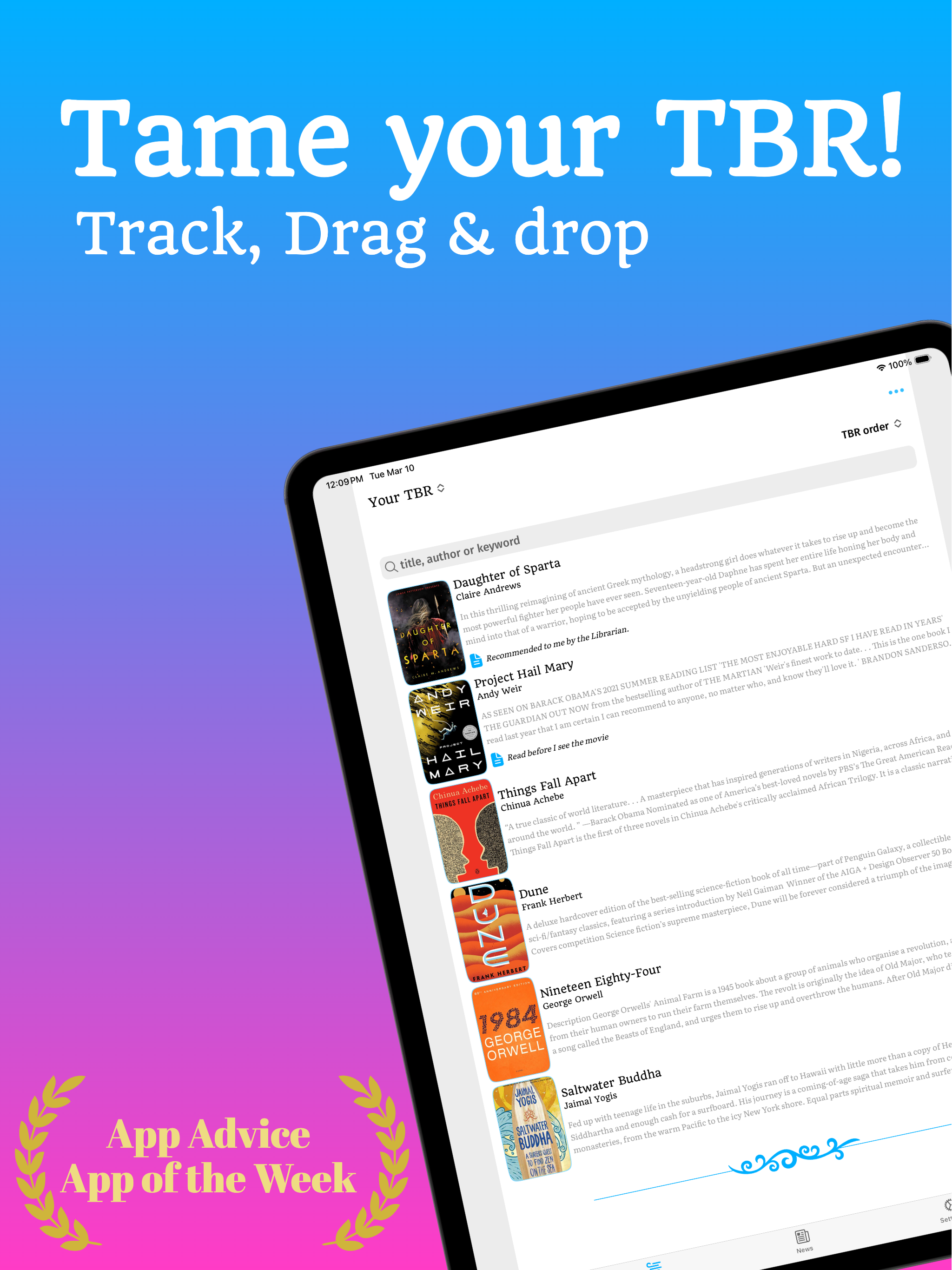 TBR: Book List Reading Tracker screenshot 11