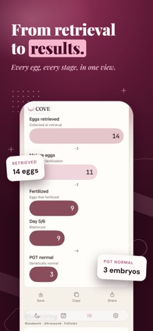 COVE: IVF Tracker & Injections Screenshot 9 of 10
