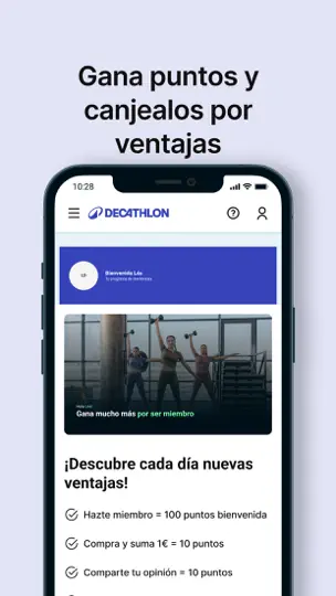 Captura de pantalla de Decathlon: Tienda De Deporte en iPhone 5