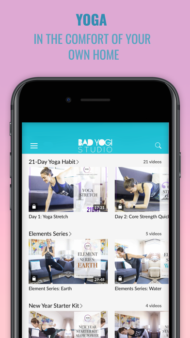 Screenshot #1 pour Bad Yogi Studio