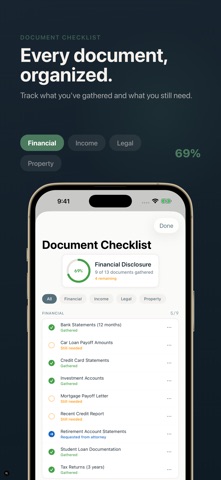 Divorce Tracker Guide - Apart iPhone screenshot