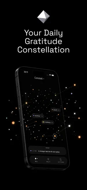 Consteli: Gratitude Journal screenshot 1