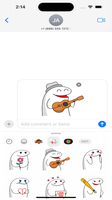 Flork Stickers Pack Screenshot