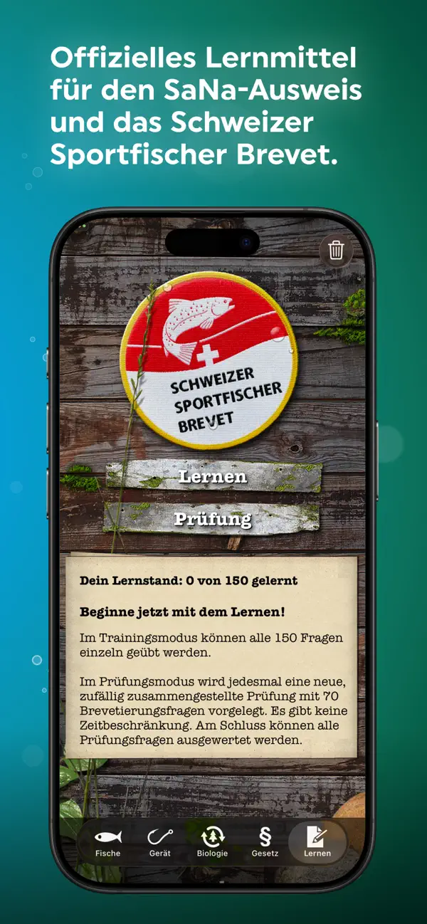 Screenshot #1 pour SaNa Fischerprüfung & Lexikon