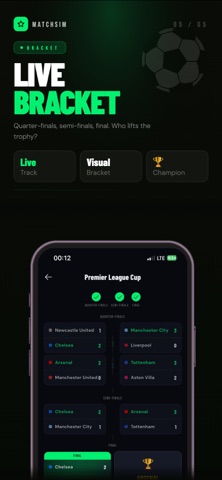 MatchSim - Football Simulator iPhone screenshot