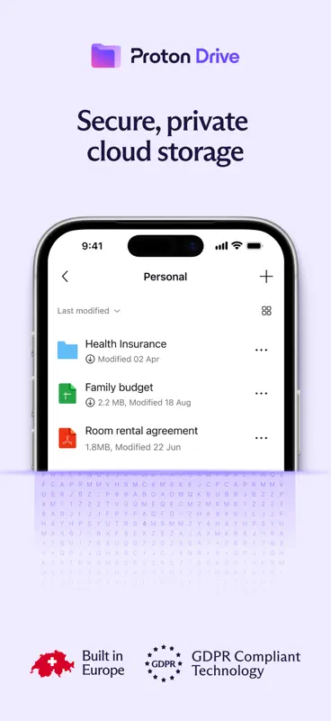 Proton Drive: Cloud Storage screenshot 1 of 8