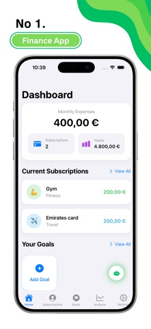 Fida - Your Finance Manager Screenshot 1 of 5