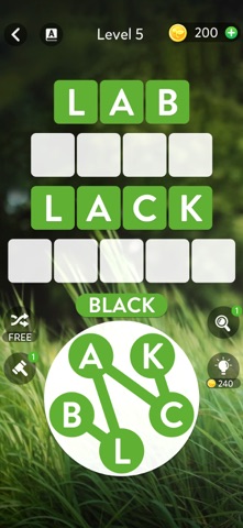 Zen Spell - Word Puzzle Games iPhone screenshot