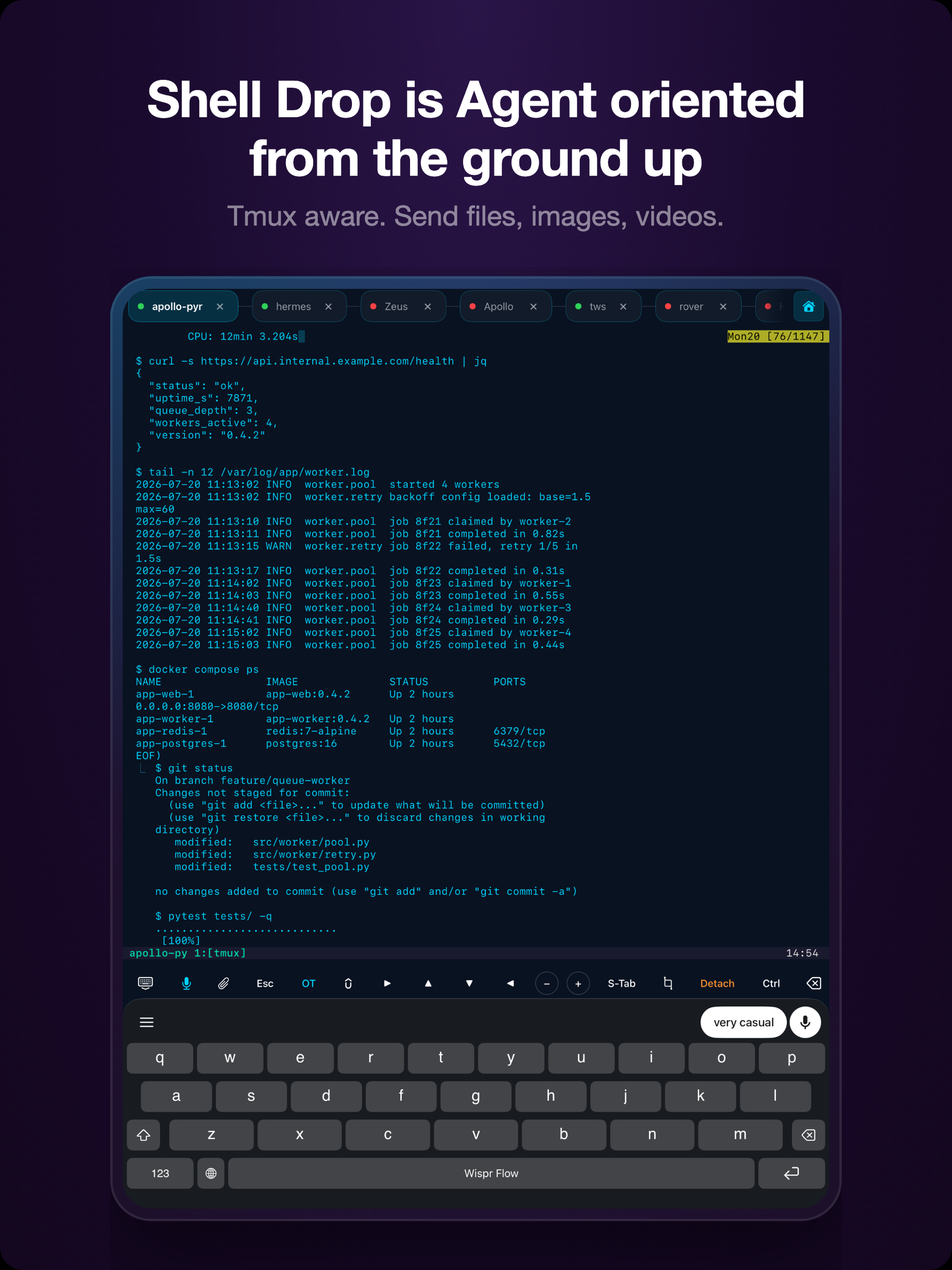Shell Drop: AI Agent Terminal screenshot 8