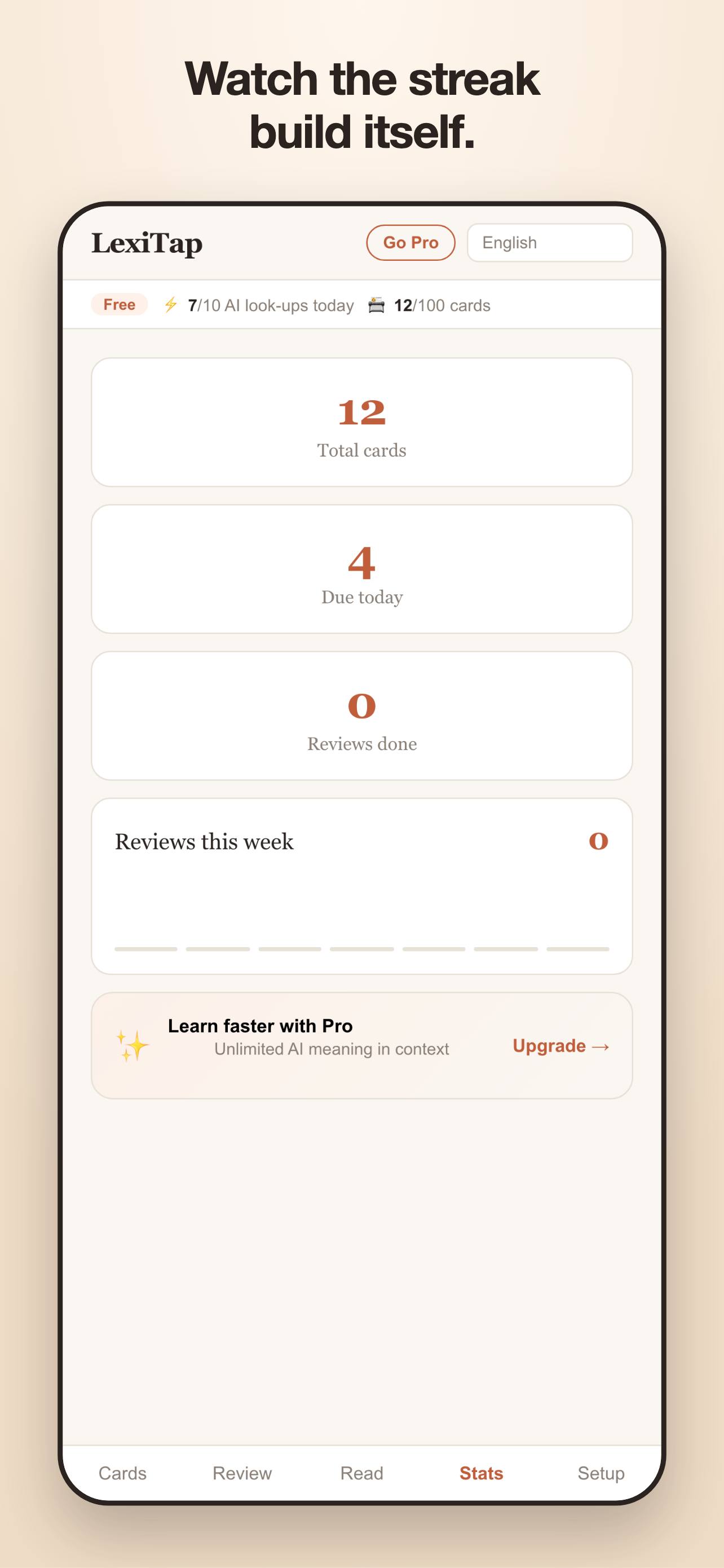 LexiTap: Tap to Learn Words screenshot 5